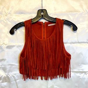 Fringe Crop Top